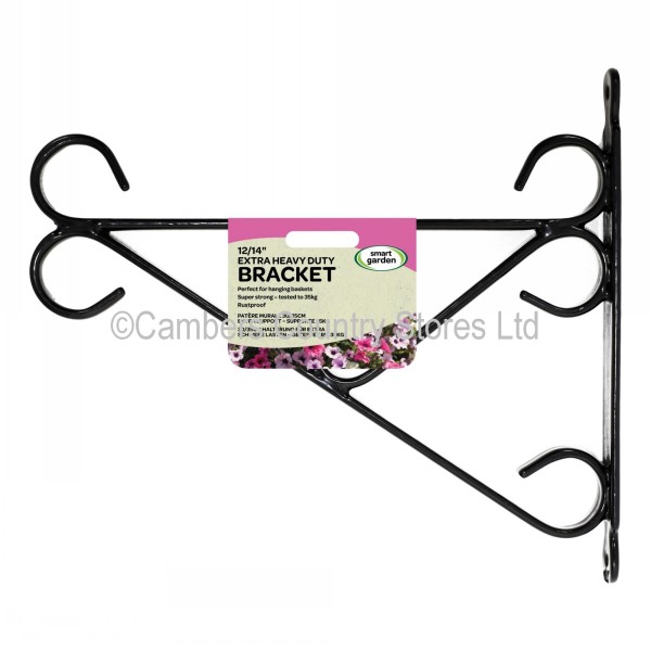 Hanging Basket Bracket Extra Heavy Duty 12/14" Cambers Country Store